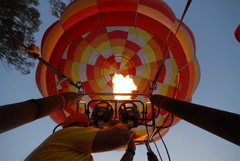 Globos aerostáticos en Alta Gracia