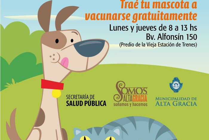 campana de vacunacion antirrabica 1 - Diario Resumen de la región