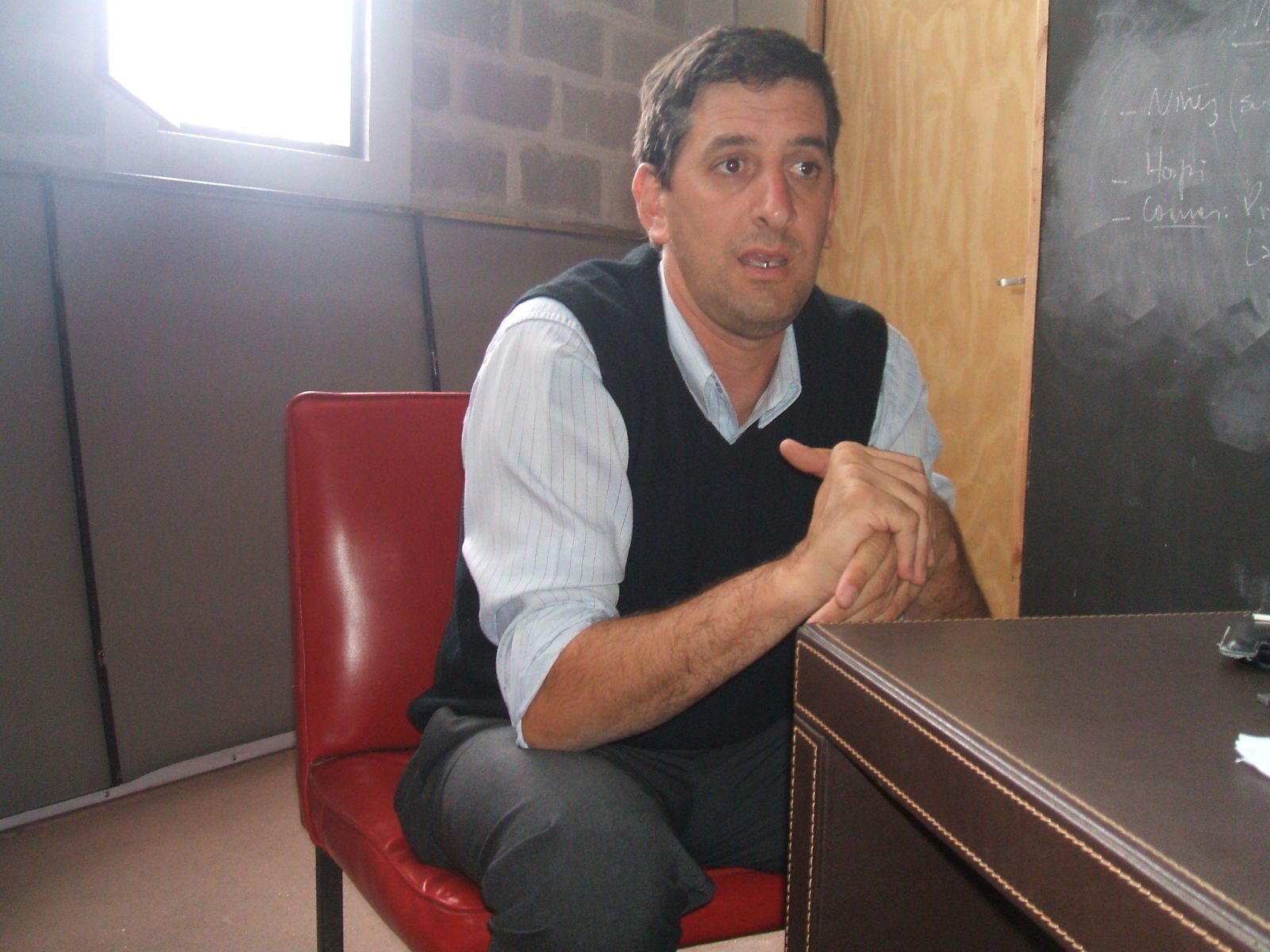 Anglo Viejo. Depetris, el actual presidente insiste en que esto es algo personal, que nada tiene que ver el club