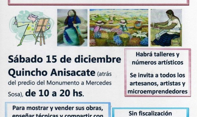Encuentro de artesanos, Anisacate