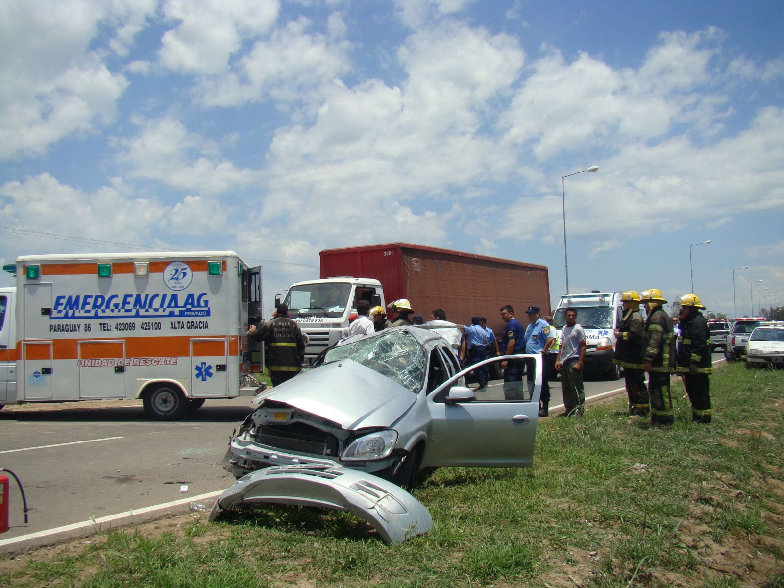 es el 9o accidente desde que se inauguro la autovia 1 - Diario Resumen de la región