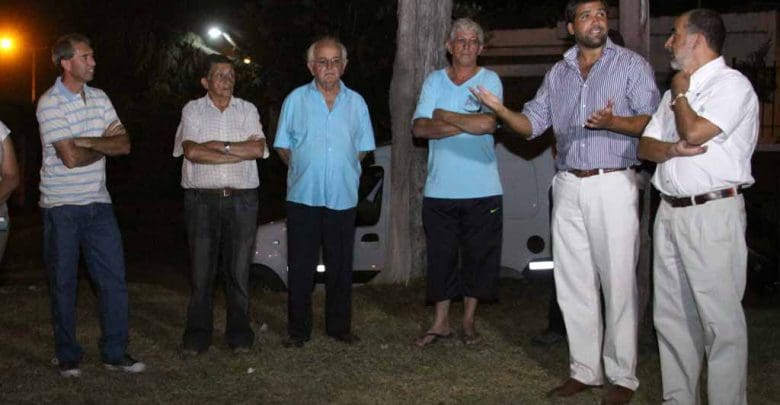 El Vice intendente Facundo Torres junto al Secretario de Obras y Servicios Públicos Héctor J. Buppo