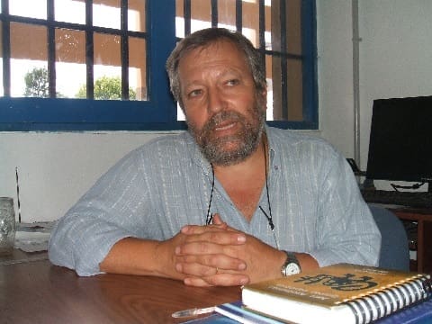 Guillermo Blanco es docente la institución