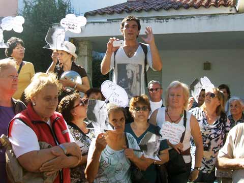 Manifestación en el PAMI