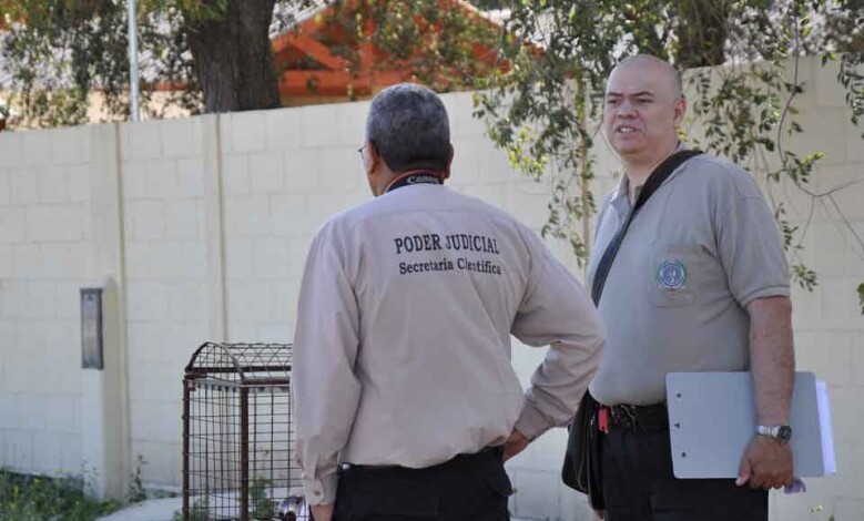 Policía Judicial trabajó en el lugar