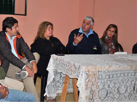 Reunión por seguridad en Bº Sabattini