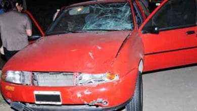 Accidente a la altura de Villa Camiares
