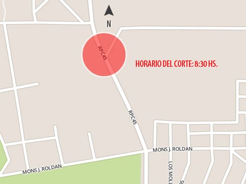 Vecinos de Villa Camiares cortarán la ruta C-45