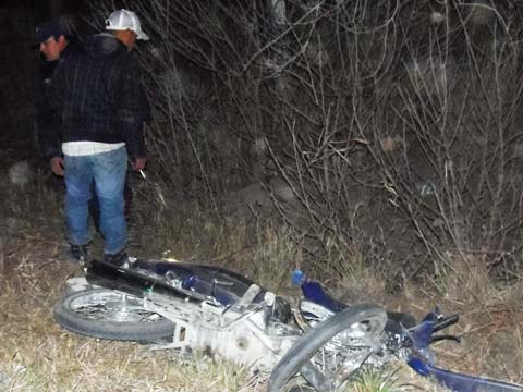 accidente moto pierna f d carmen 4 - Diario Resumen de la región