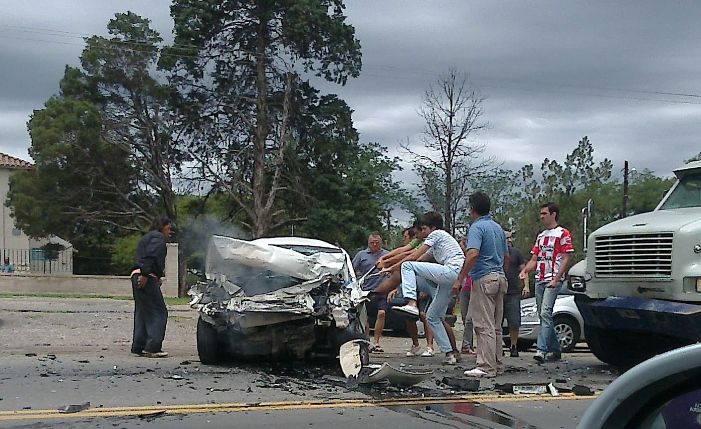 Accidente en Anisacate Bis 1 - Diario Resumen de la región
