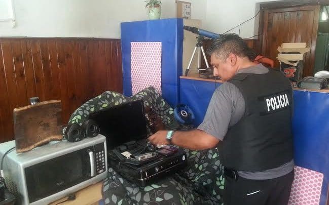 captura elementos robados 1 - Diario Resumen de la región