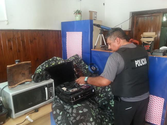 captura elementos robados 1 - Diario Resumen de la región