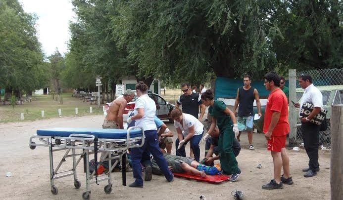 paracaidista herido 1 - Diario Resumen de la región