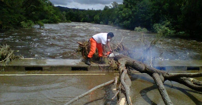 Bomberos trabajando 1 - Diario Resumen de la región