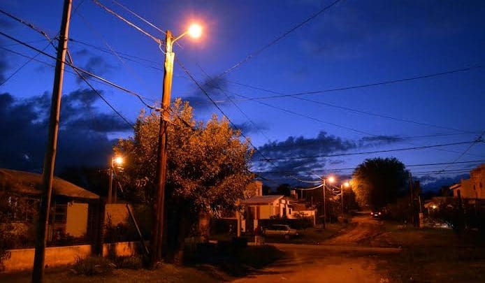 luminarias liniers 1 - Diario Resumen de la región