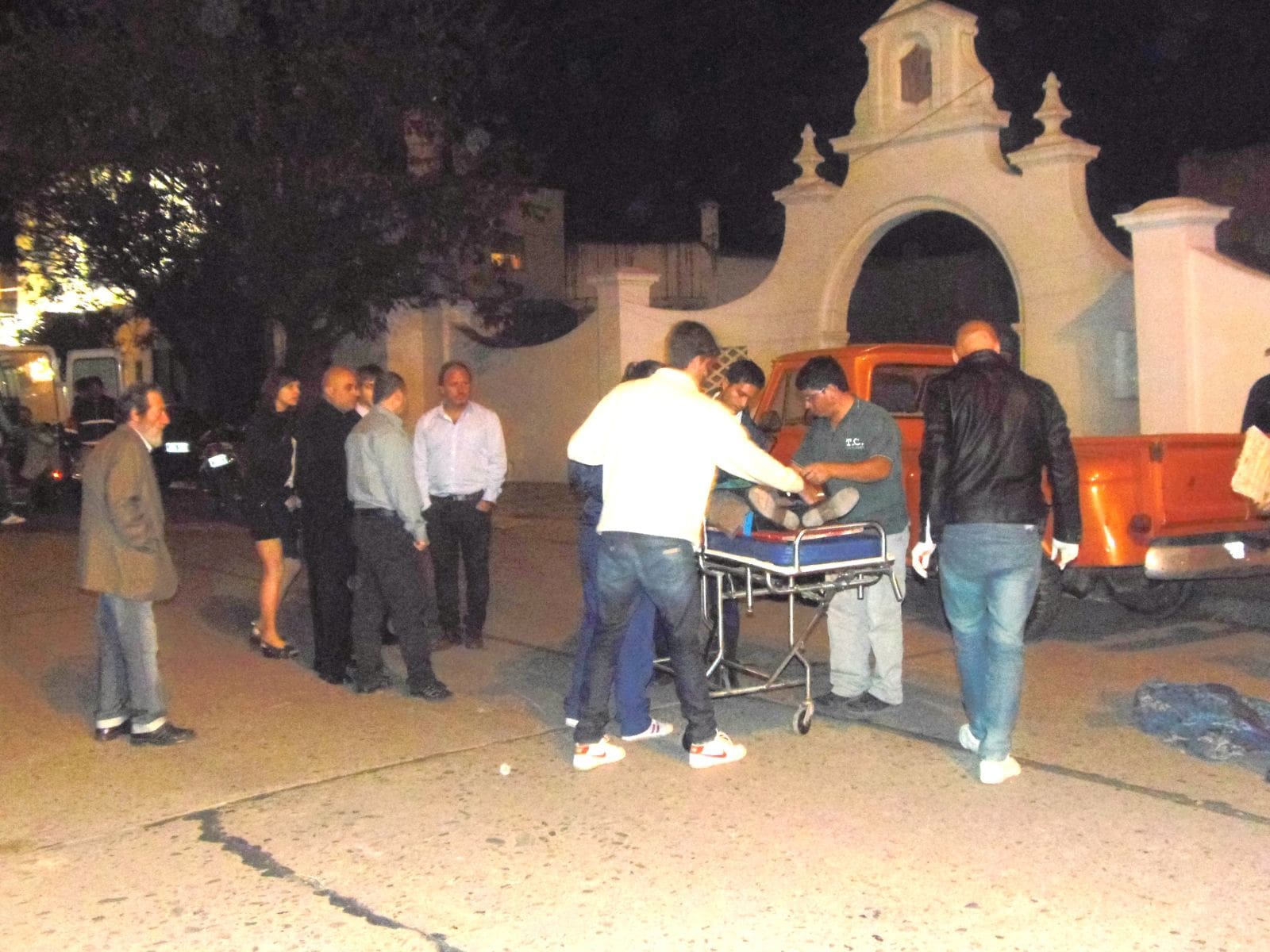 accidente frente a Sónico 1 - Diario Resumen de la región