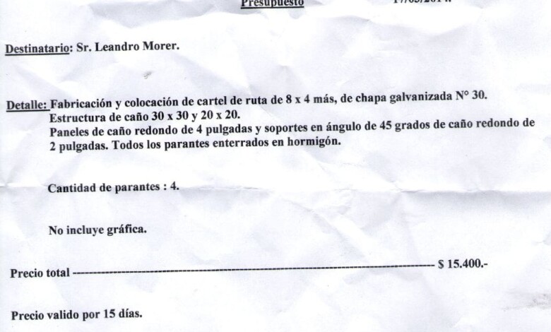 carteles morer 1 - Diario Resumen de la región