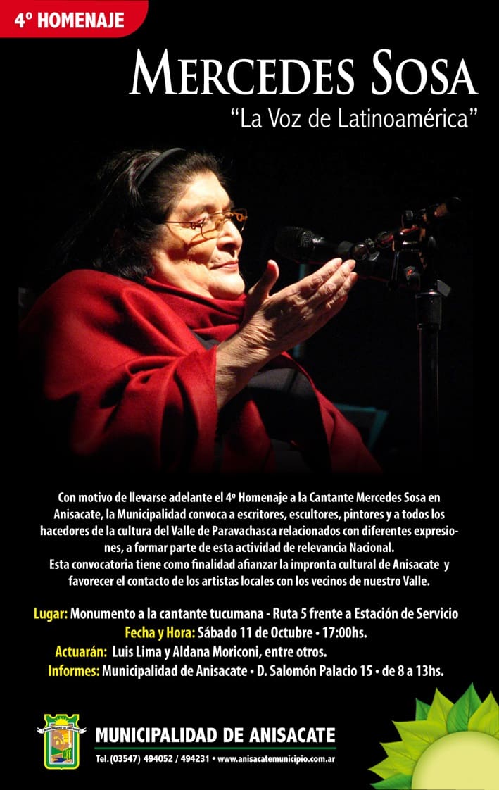 Mercedes Sosa 1 - Diario Resumen de la región