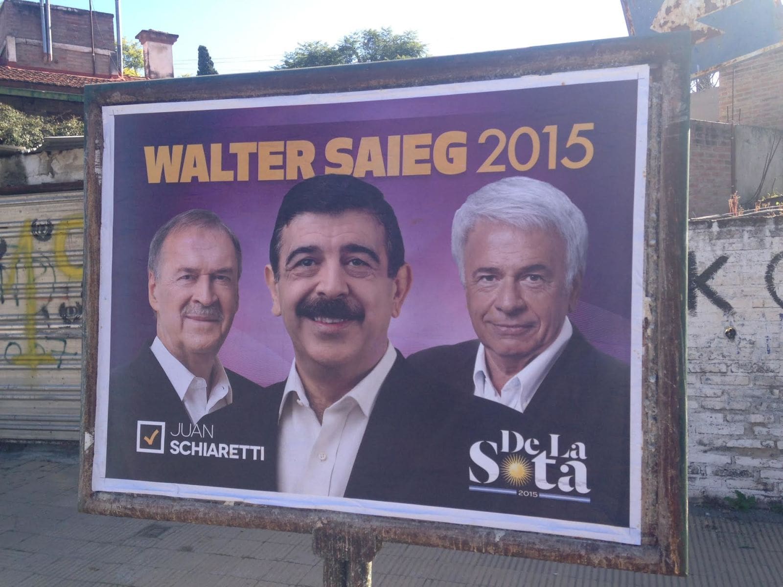 CARTEL DE WALTER SAIEG 1 - Diario Resumen de la región