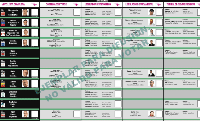 boleta - Diario Resumen de la región