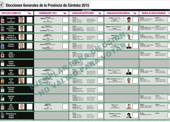 boleta - Diario Resumen de la región
