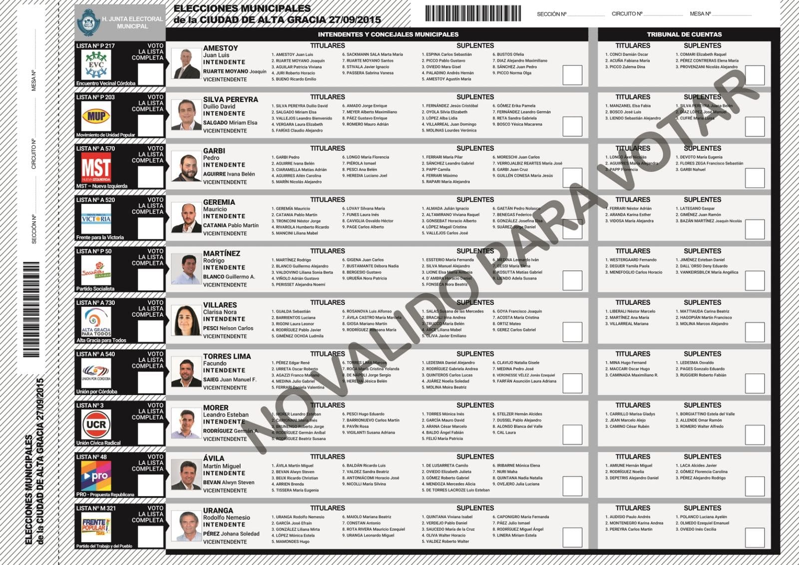 Boleta Unica Alta Gracia Frente 2015 1280x768 gacetilla 1 - Diario Resumen de la región