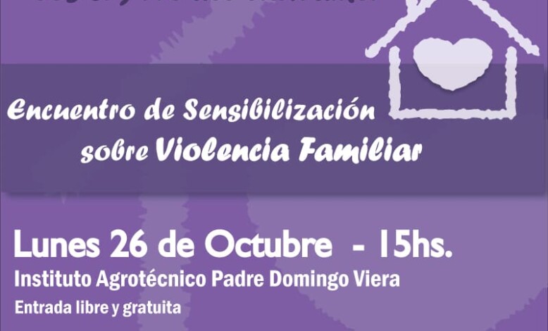 Encuentro de Sensibilización sobre Violencia Familiar Redes - Diario Resumen de la región
