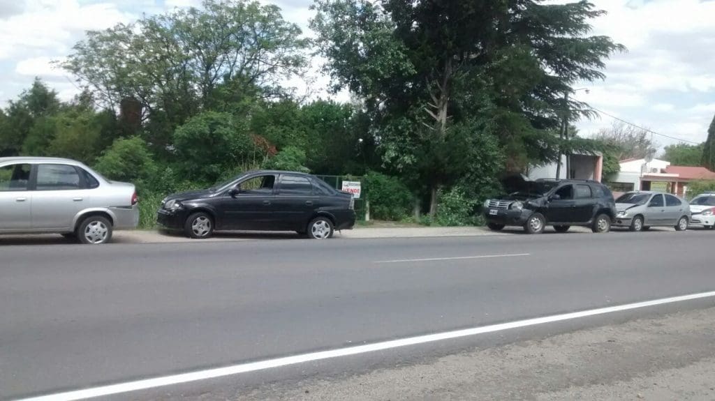 accidente en cadena - Diario Resumen de la región