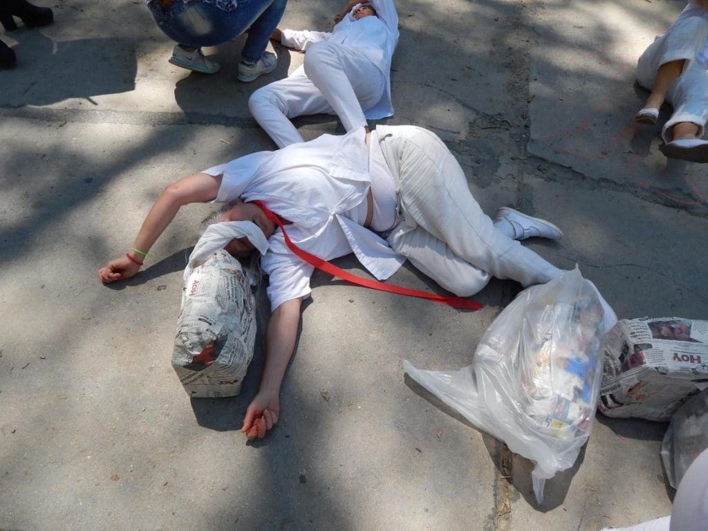 intervencion artistica 25 - Diario Resumen de la región