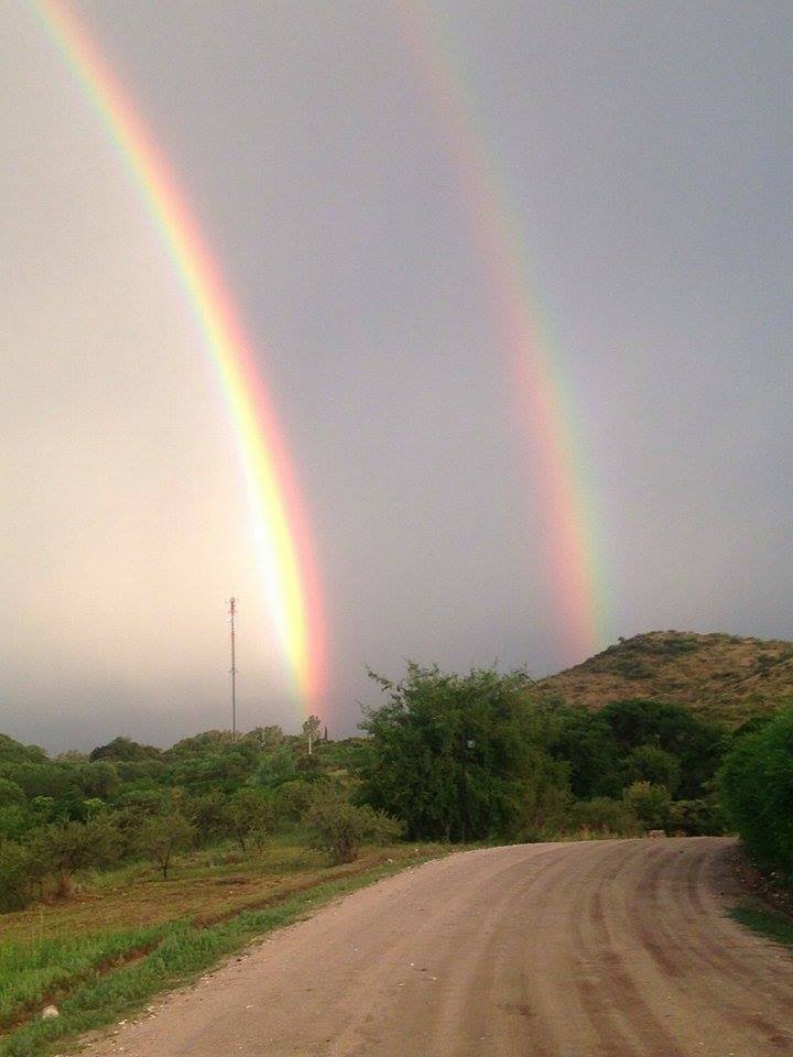doble arco iris - Diario Resumen de la región