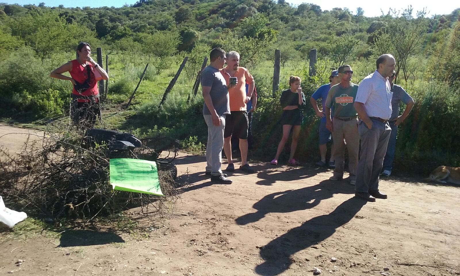 foto rally corte - Diario Resumen de la región
