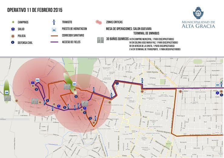 operativo peregrinacion 1 - Diario Resumen de la región