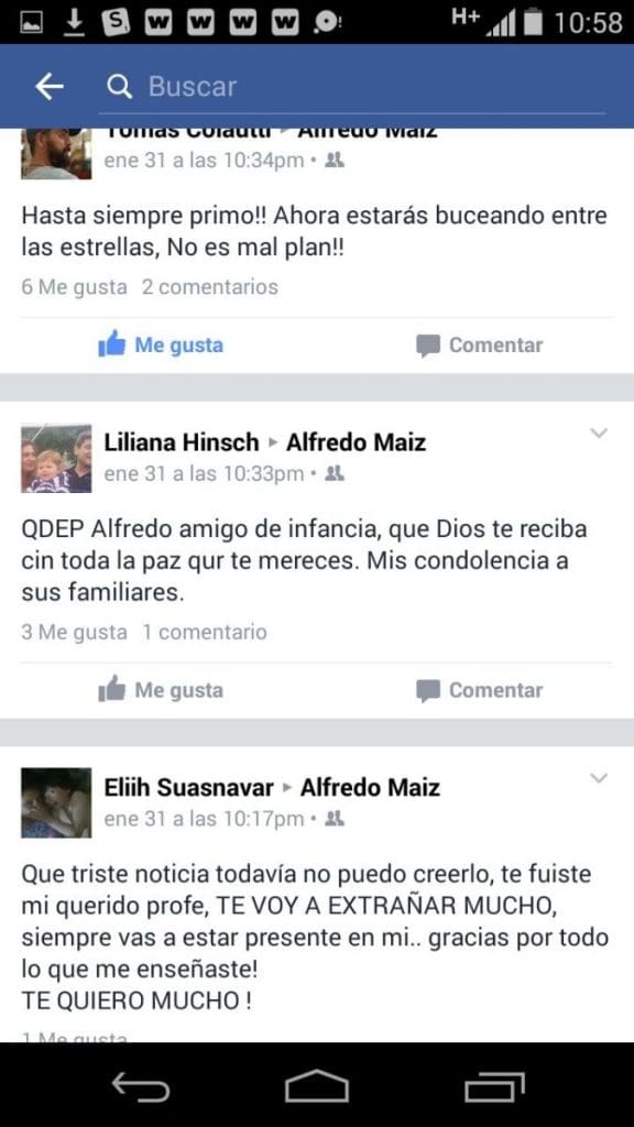 profe muerto b 1 - Diario Resumen de la región