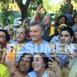 Macri saludando cinco 1 - Diario Resumen de la región