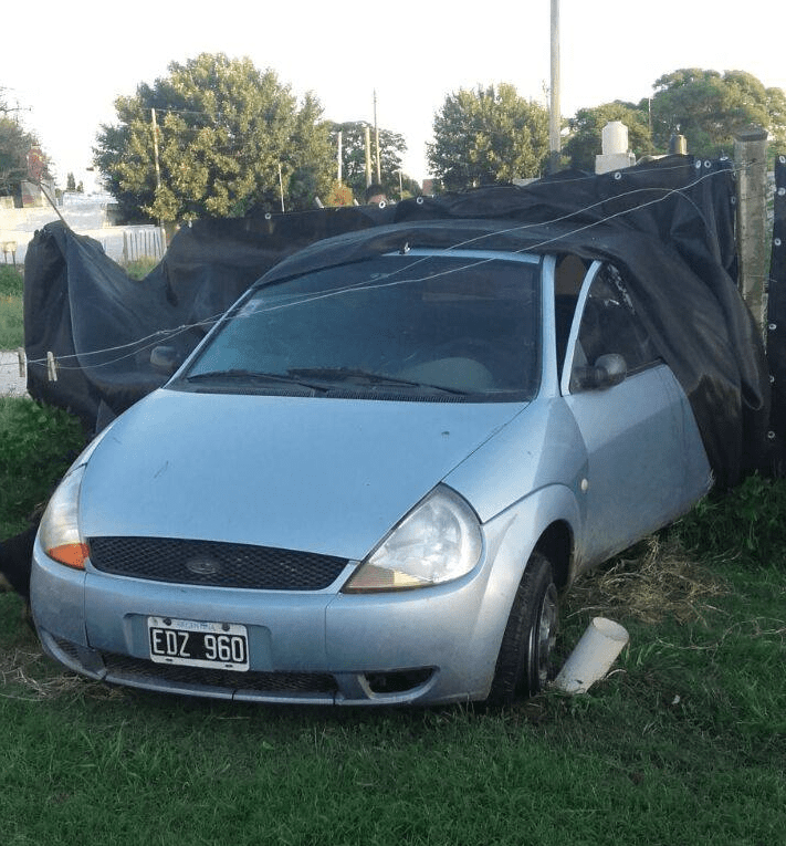 Auto robado en Santa Ana 1 - Diario Resumen de la región