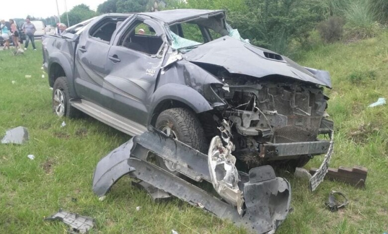 choque toyota 1 - Diario Resumen de la región