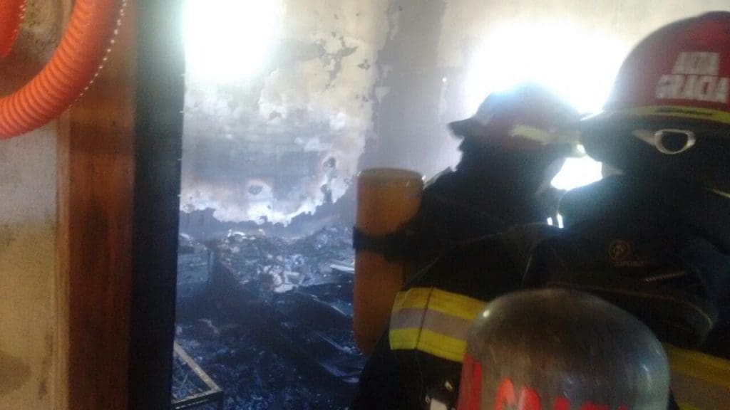 incendio cinco 1 - Diario Resumen de la región