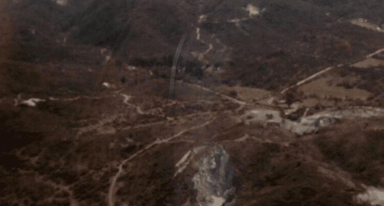 Incendio desde el aire - Diario Resumen de la región