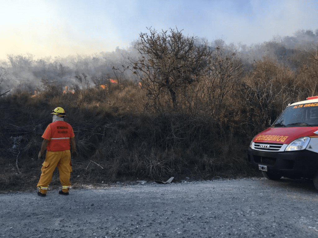 Incendio uno - Diario Resumen de la región