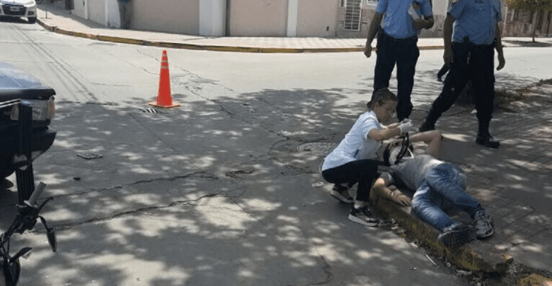 Accidente Arzobispo Castellanos uno - Diario Resumen de la región