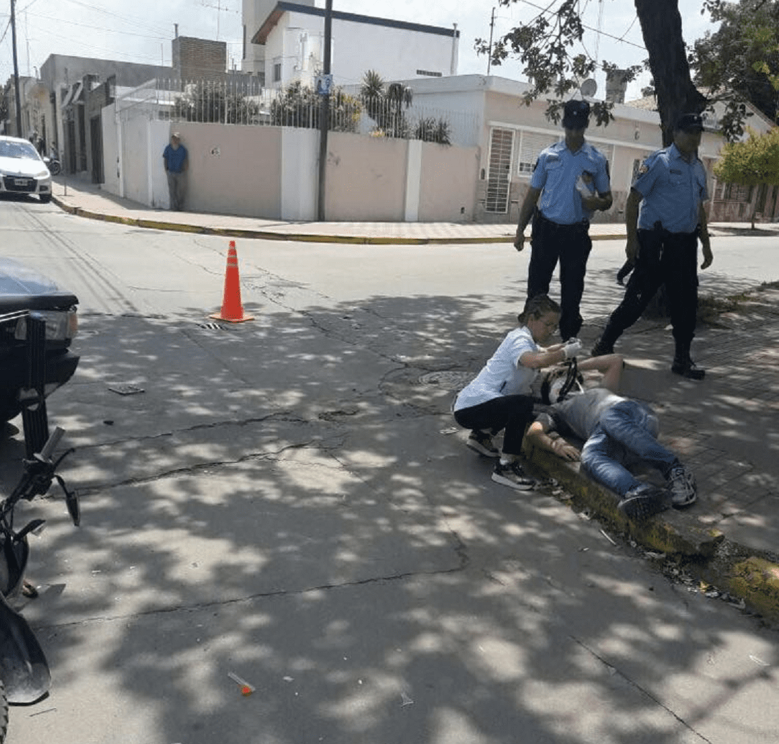 Accidente Arzobispo Castellanos uno - Diario Resumen de la región