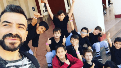 Zambrano con los pequeños hip hop - Diario Resumen de la región
