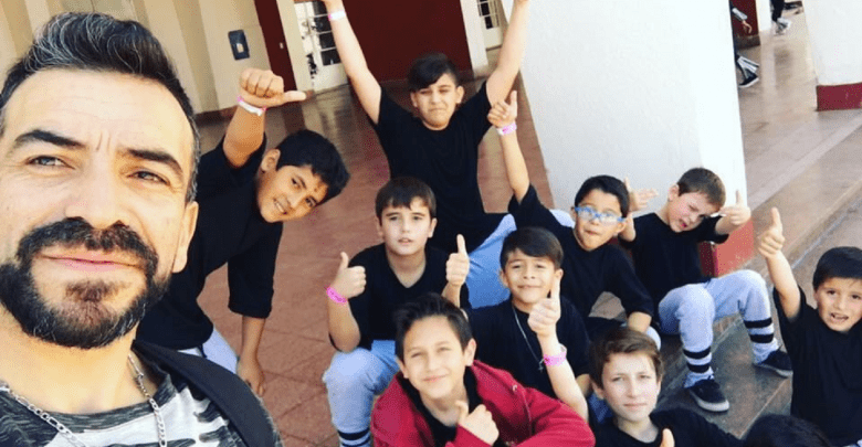 Zambrano con los pequeños hip hop - Diario Resumen de la región