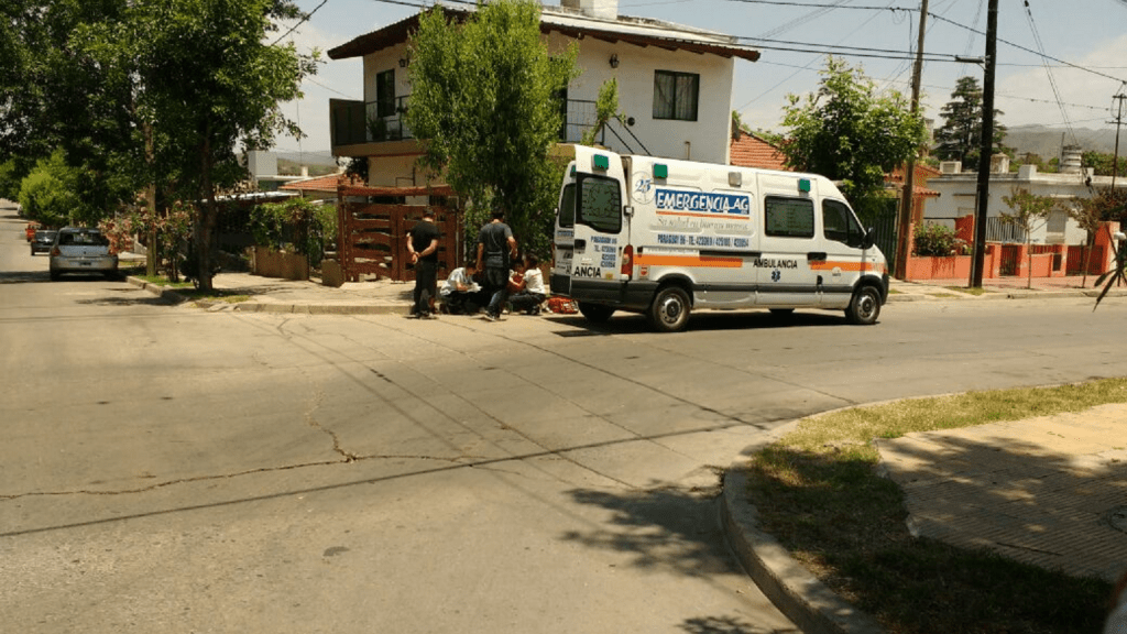 Motociclistas heridos 1 - Diario Resumen de la región