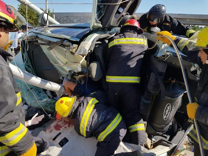 foto accidente hoy - Diario Resumen de la región