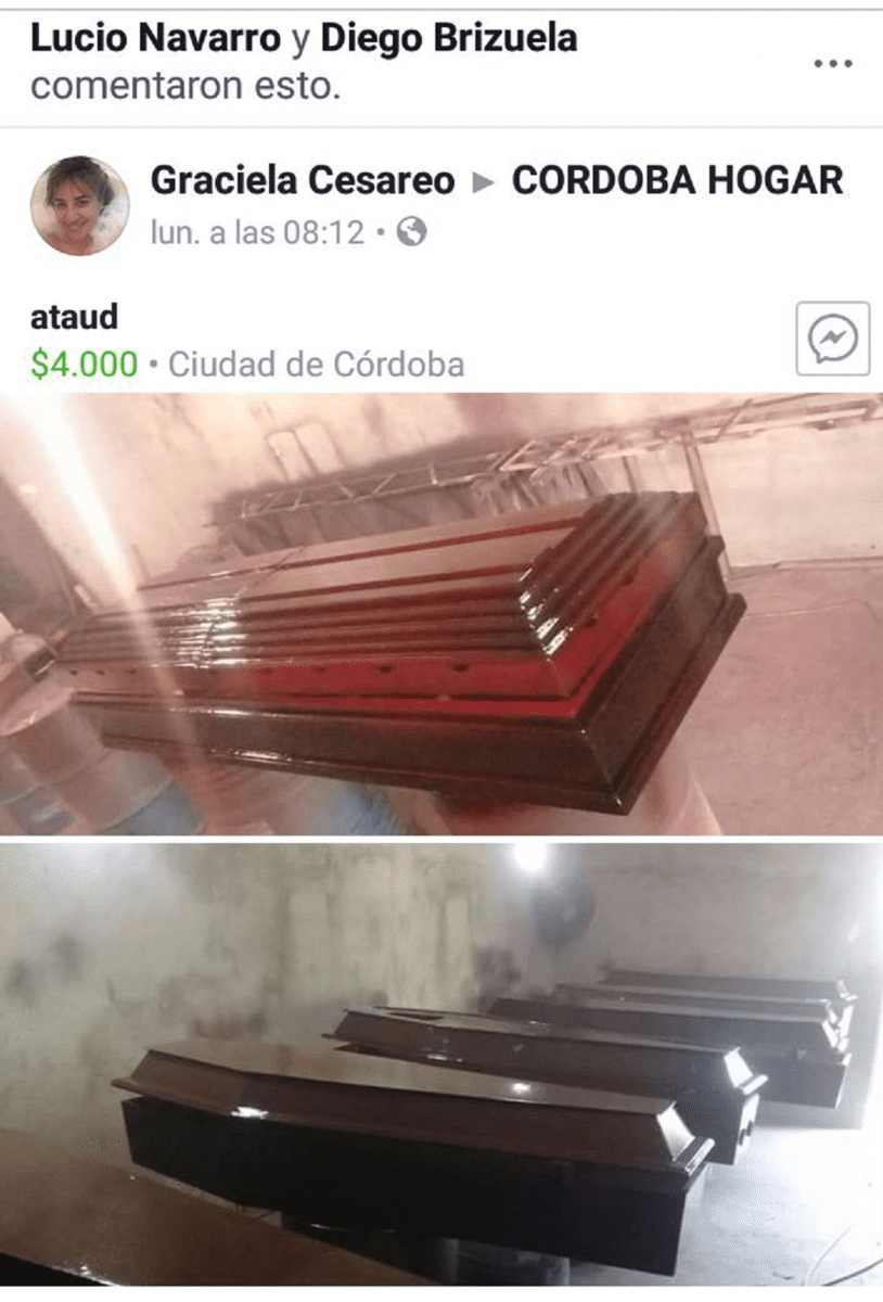 Ataudes A - Diario Resumen de la región