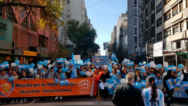 aborto despenalizacion marcha por la vida cordoba - Diario Resumen de la región