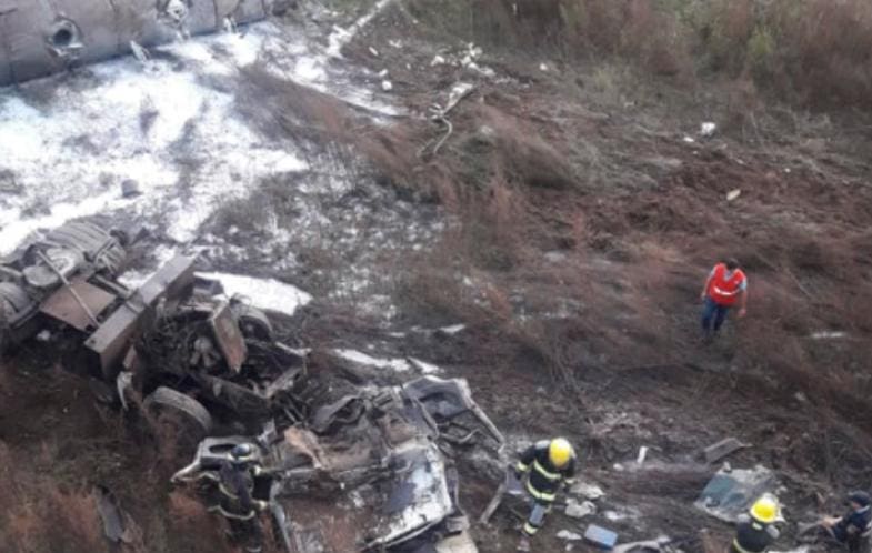 camion ruta 36 despeñaderos puente - Diario Resumen de la región