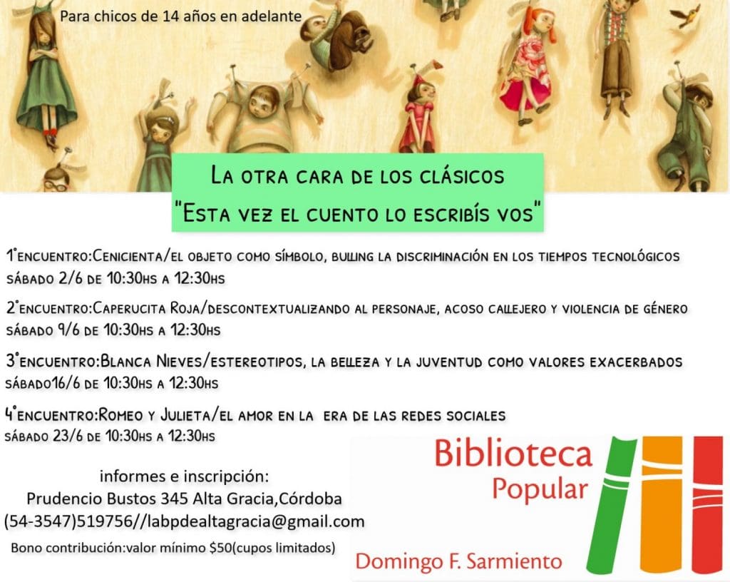 flyer biblio modificado - Diario Resumen de la región