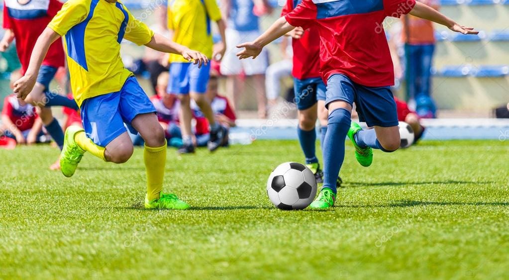 depositphotos 122899466 stock photo youth football soccer match kids - Diario Resumen de la región
